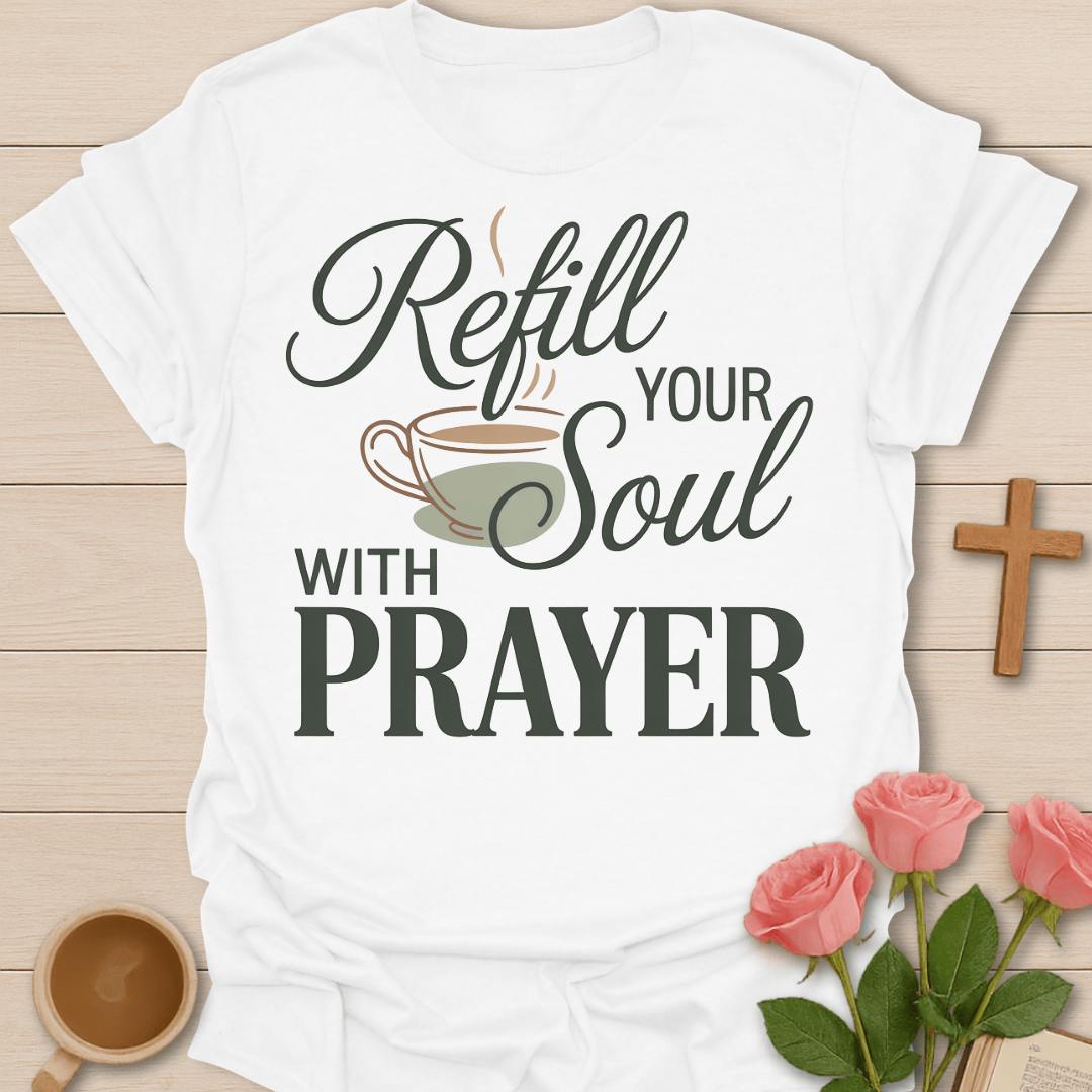 Refill Your Soul Prayer T-Shirt T-Shirt