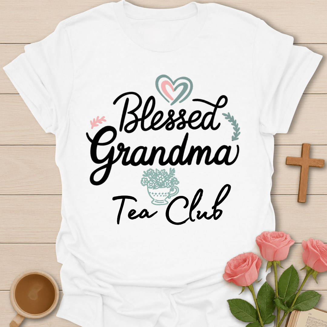 Blessed Grandma Tea T-Shirt T-Shirt
