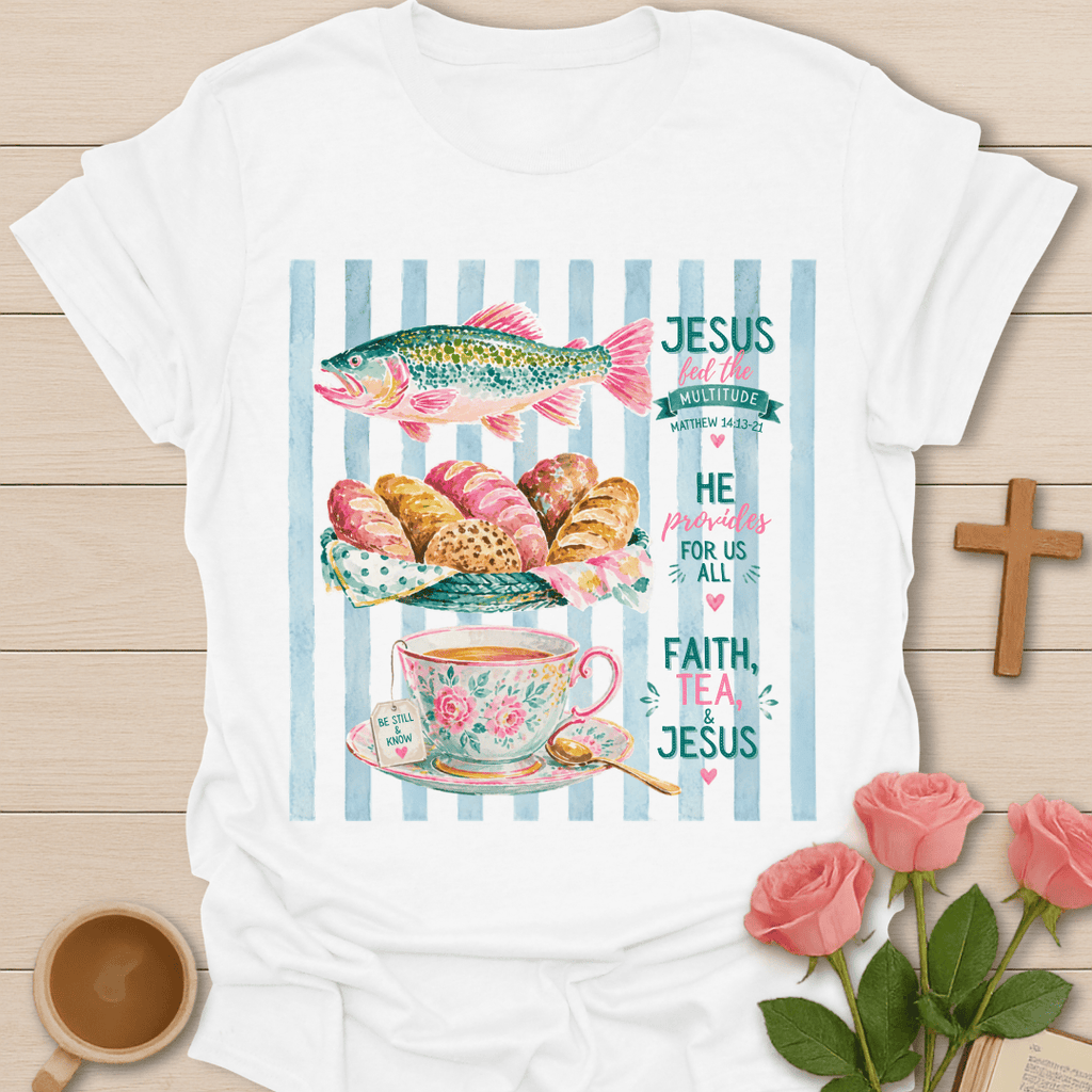 Fish, Bread & Tea T-Shirt T-Shirt