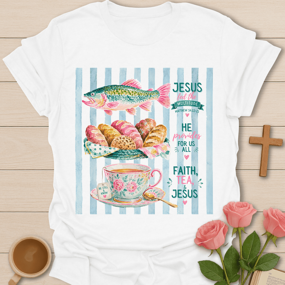 Fish, Bread & Tea T-Shirt T-Shirt