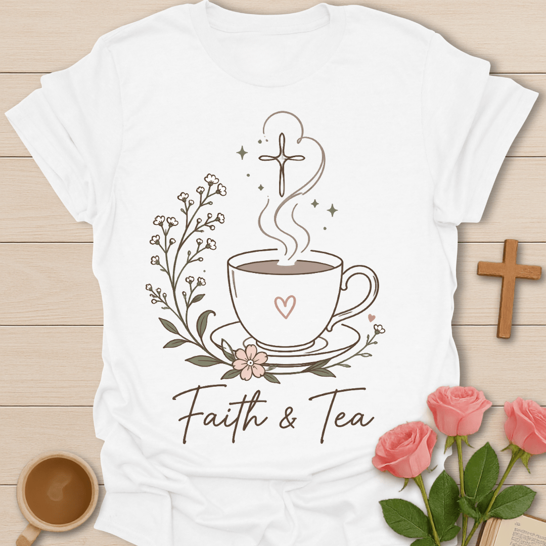Faith And Tea T-shirt T-Shirt