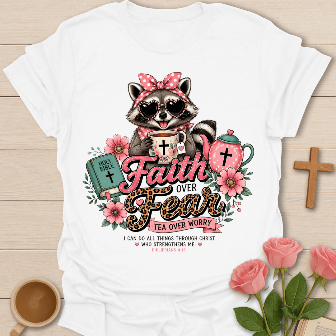 Tea Over Worry T-Shirt T-Shirt