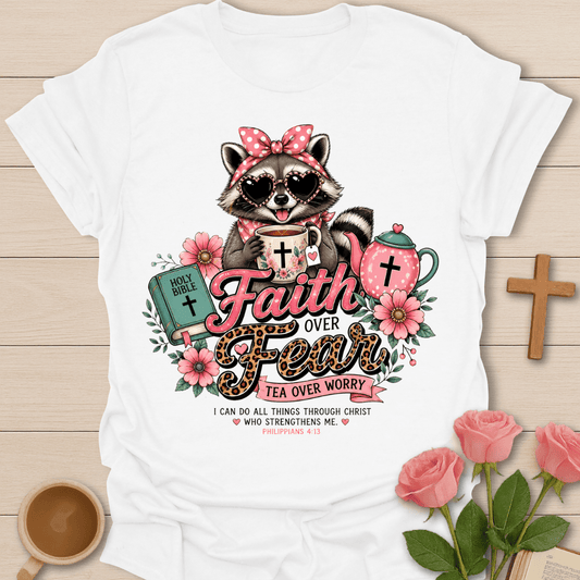 Tea Over Worry T-Shirt T-Shirt