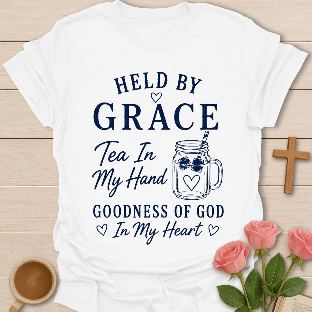Goodness Of God T-Shirt KozzyCo Christian and tea lover design