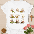 Tea Lover Lamb Collection T-Shirt KozzyCo Christian and tea lover design