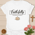 Faithfully Steeped In Grace T-Shirt KozzyCo Christian and tea lover design